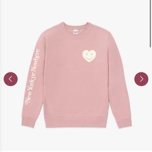 New York or Nowhere crewneck in pink L-XL